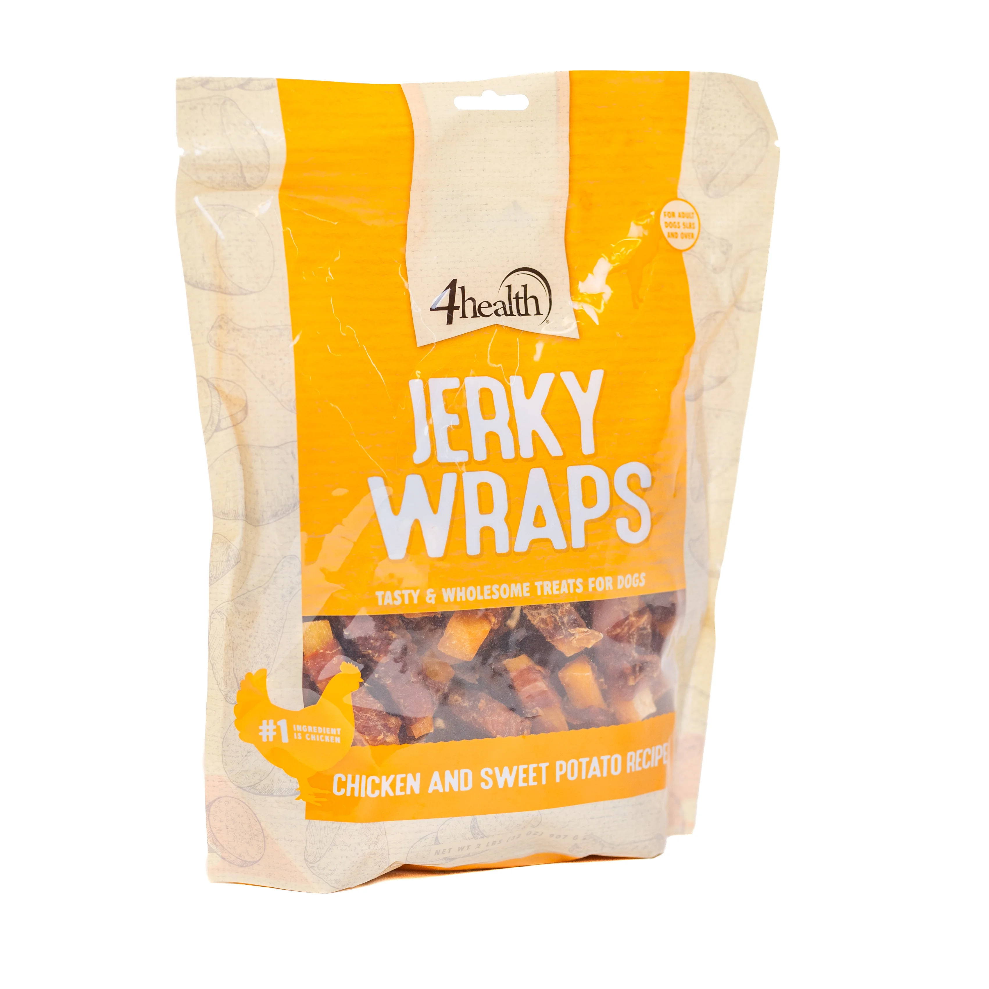 4Health Chicken Sweet Potato Wraps 32oz - Image 3