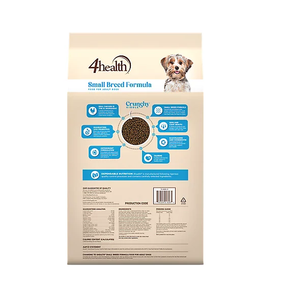 4health with Wholesome Grains Small Bites Formula Adult Dry Dog Food - Image 4