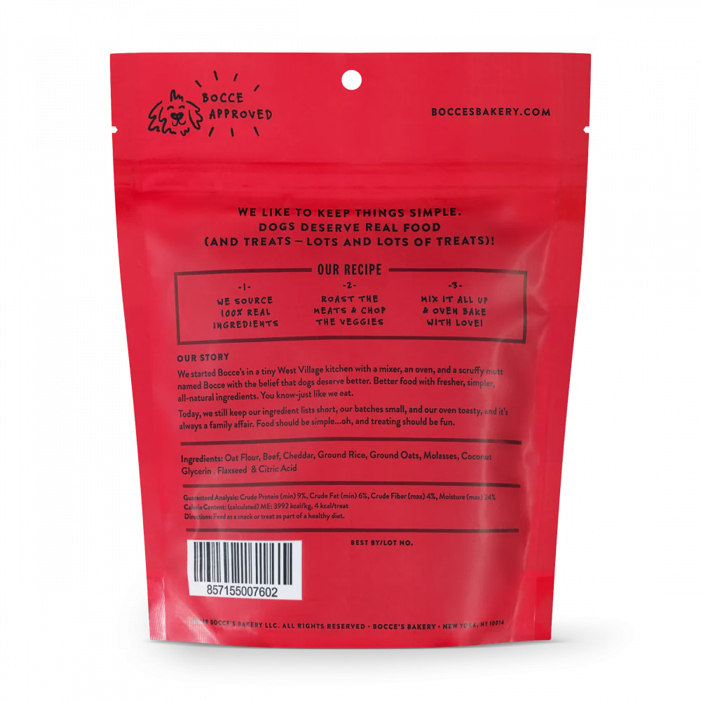 Bocce's Bakery Every Day Say Moooo Training Bites Dog Treats - Image 3