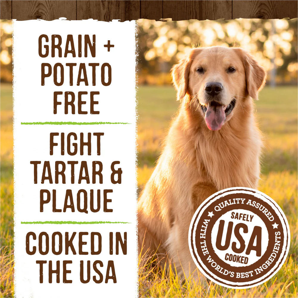 Merrick Fresh Kisses Grain Free Coconut Oil & Botanicals Large Dental Dog Treats - Image 4