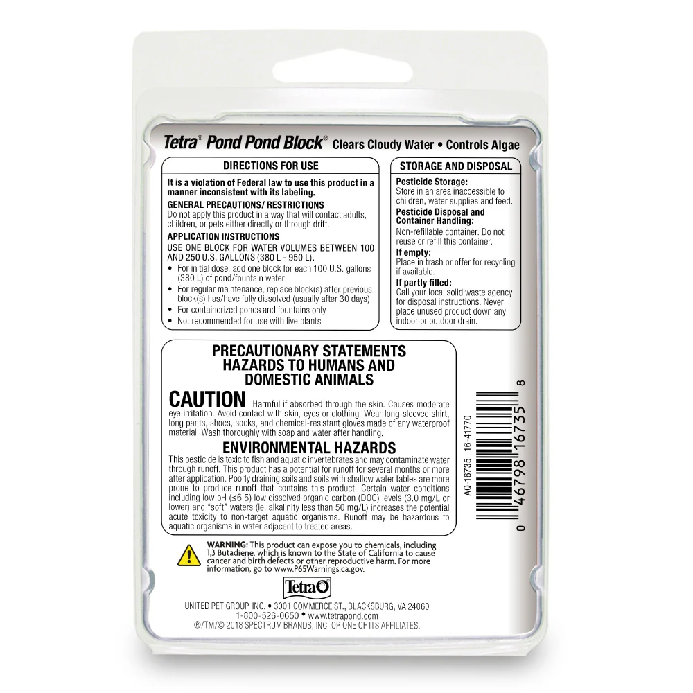 Tetra Algae Control Pond Anti-Algae Block Water Treatment - Image 6