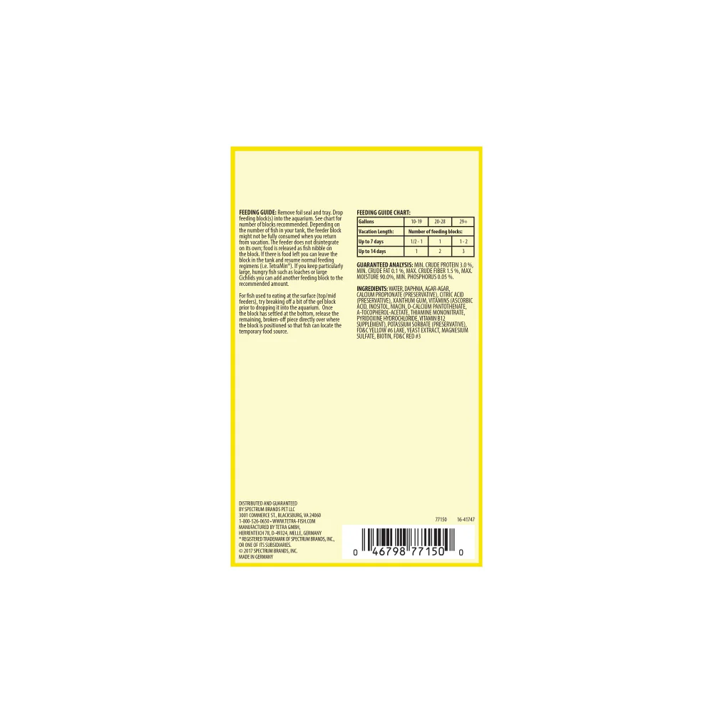 Tetra Vacation Tropical Slow Release Fish Food Feeder - Image 4