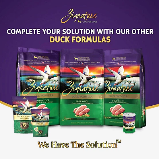 Zignature Soft Moist Dog Treats Duck Formula Dog Treats, 4 oz. - Image 7