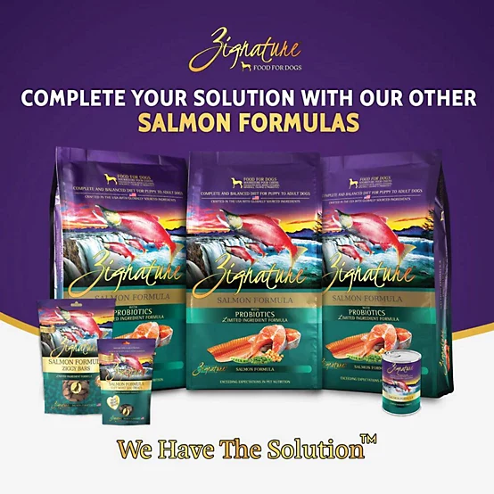 Zignature Soft Moist Dog Treats Salmon Formula Dog Treats, 4 oz. - Image 7